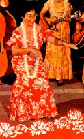 Genoa Keawe as featured on the Party Hula record picture (dr)